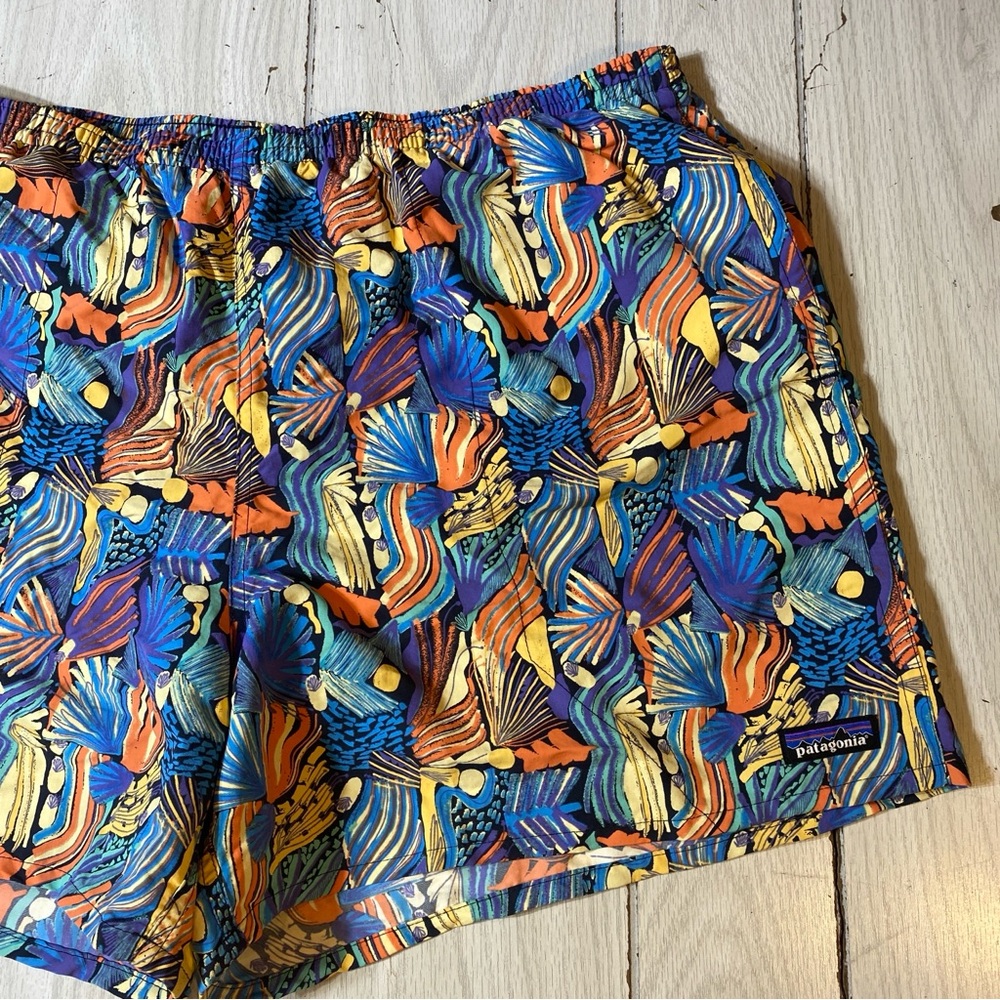 Patagonia Women's 5" Baggies Shorts (Joy: Pitch Blue) XXL NWOT! - Picture 3 of 11